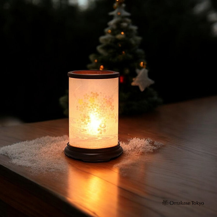 Modern Buddhist Altar Bon Lantern-Cherry Blossom 700 g
