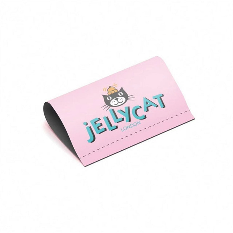【中国直邮】 FOXTAIL Jellycat水洗汽车车标 车门车尾logo贴/创意/装饰贴/玩具/改装-粉色 1个