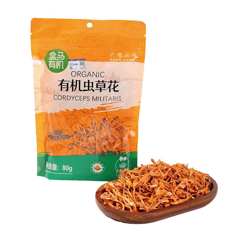 盒马 有机虫草花 80 克
