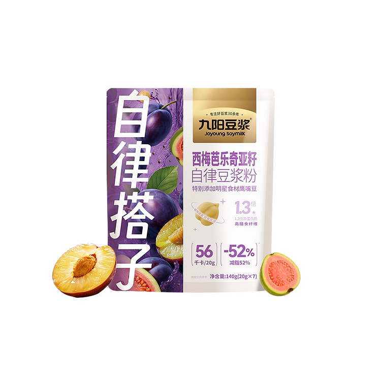 九阳西梅芭乐奇亚籽豆浆粉140g*1袋