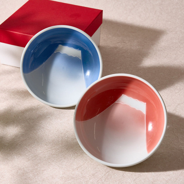 Mt. Fuji Bowl Set