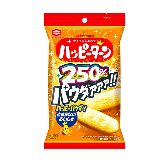 HAPPY TURN 零食 龟田盐味米果 53g