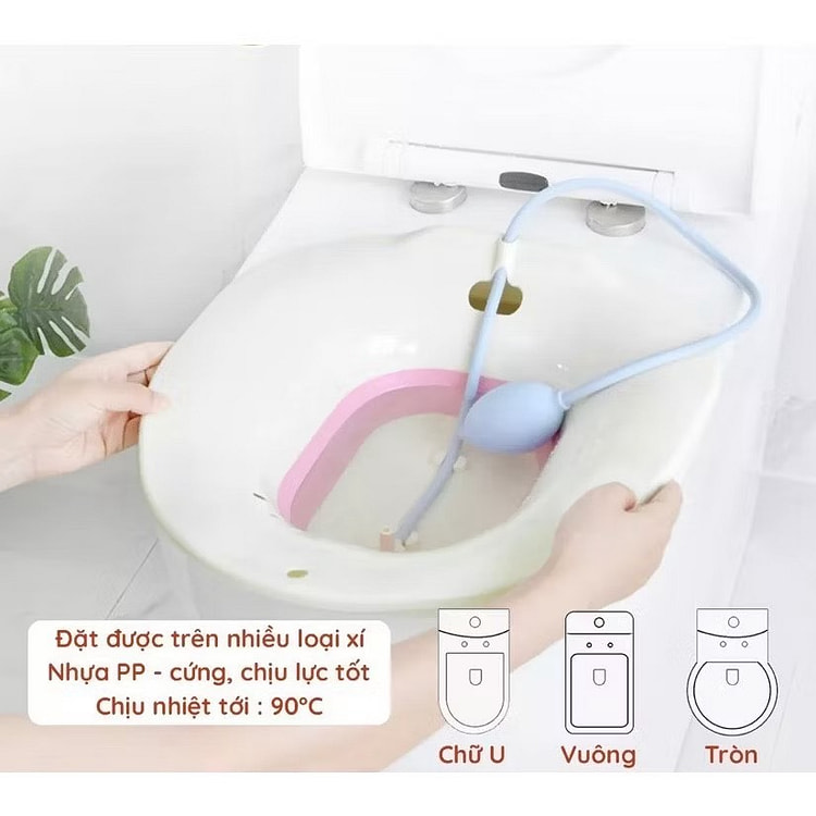 Foldable Feminine Sitz/Steam Bath Basin