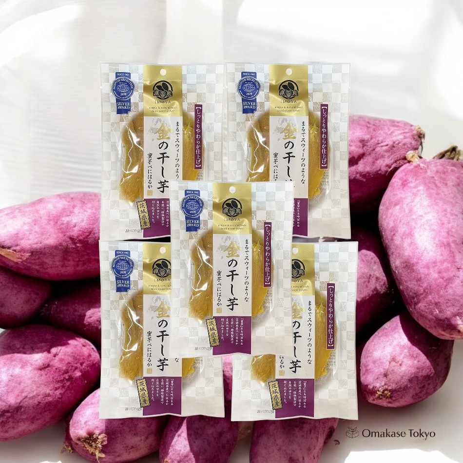 茨城县产黄金薯干 5袋 90 克