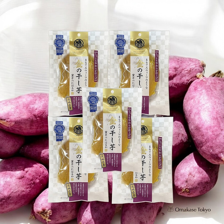 茨城县产黄金薯干 5袋
