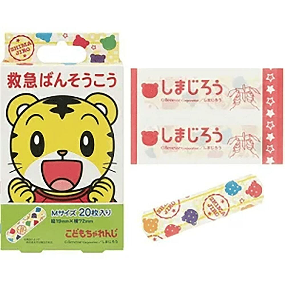 Skater Shimajiro Bandages M size 20 pcs 1 count