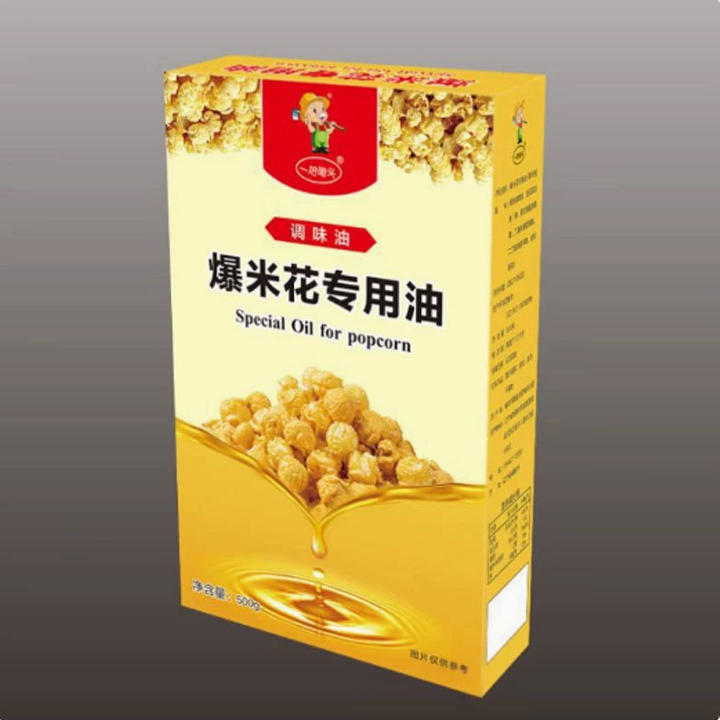 Popcorn special oil, coconut oil, butter 1 bottle