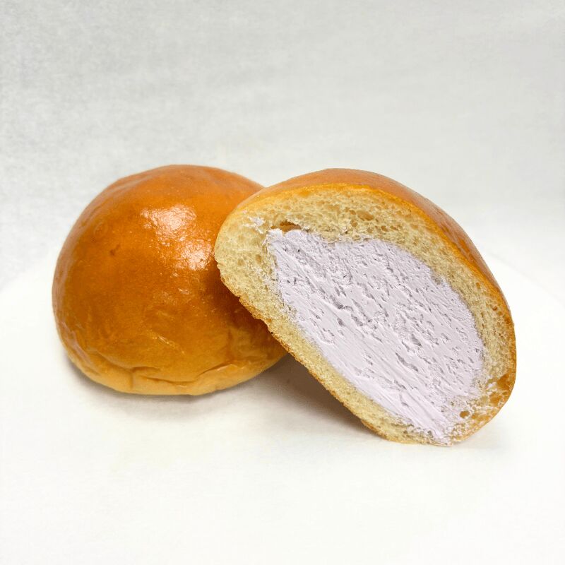 Taro Cloud Cream Bread 1 count
