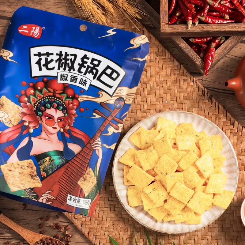 Er Yang Guoba Snacks 1080g*10 Bags Mixed Pack 1080 g