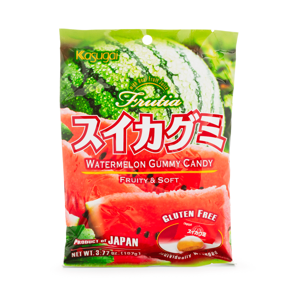 Kẹo Dẻo Dưa Hấu Kasugai Frutia 3.77 oz