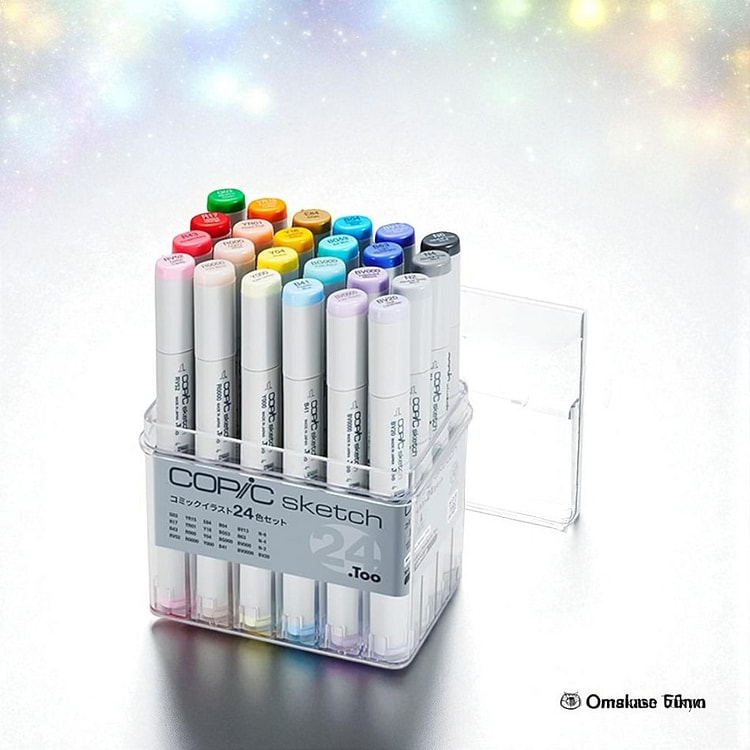 Copic Sketch 漫画插图套装-4色 530 克