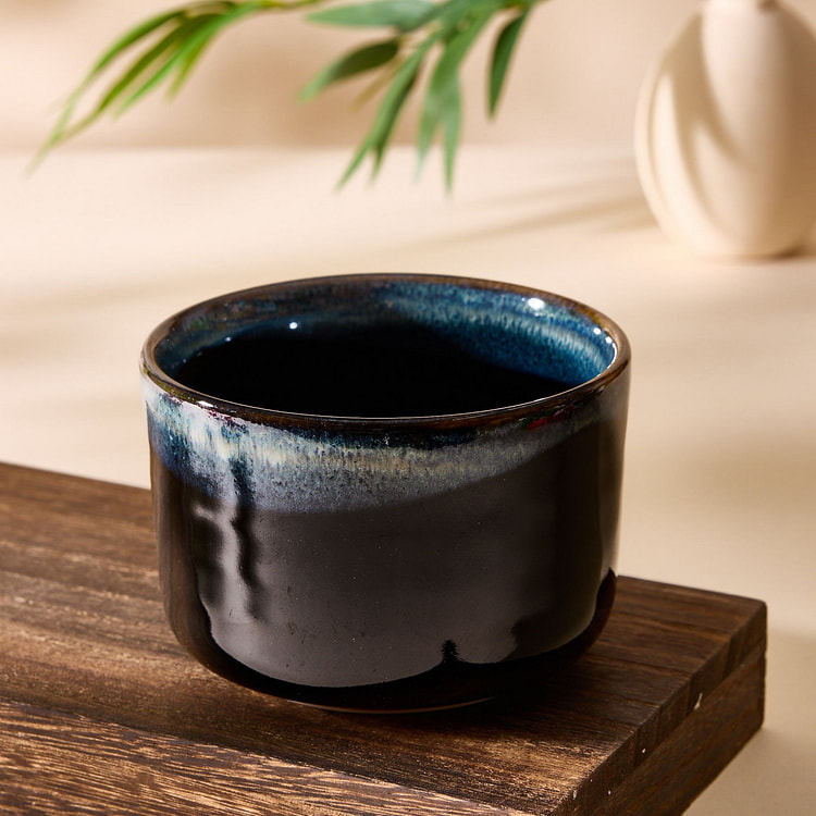 Tenmoku-style Mino Ware Matcha Bowl