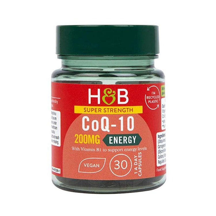 英国荷柏瑞辅酶q10 200mg 30粒 1 瓶