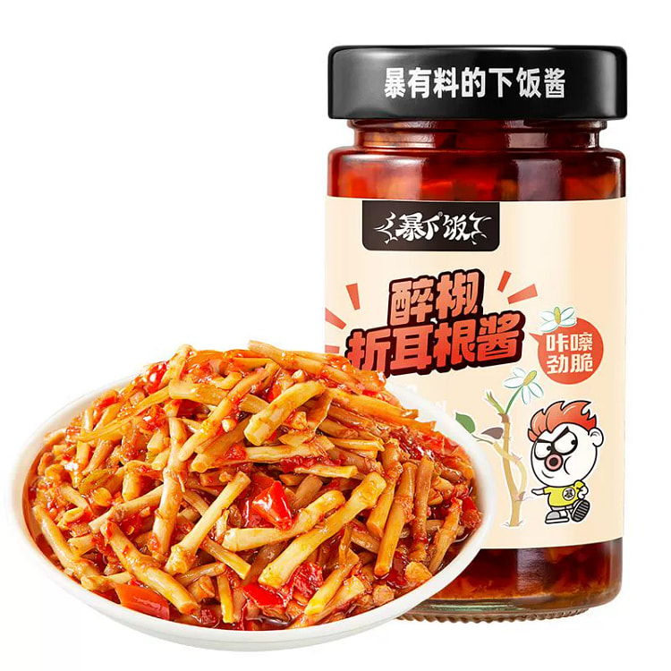 吉香居醉椒折耳根 香辣下饭辣椒酱200g*1瓶