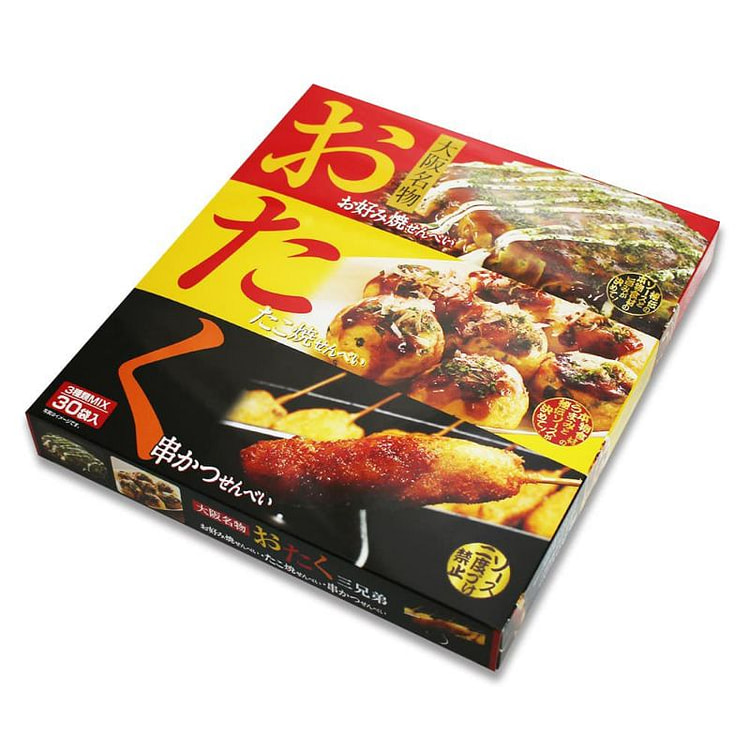 Osaka Takoyaki Rolls Three Brothers 30 packets 1 box