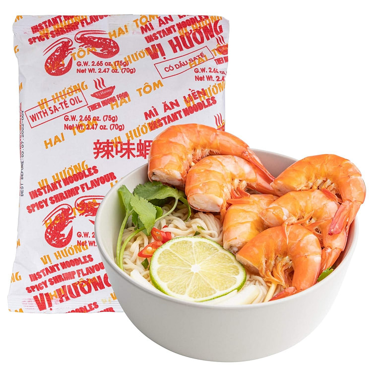 Mì Gói Giấy Sate 2 Tôm 10 bag