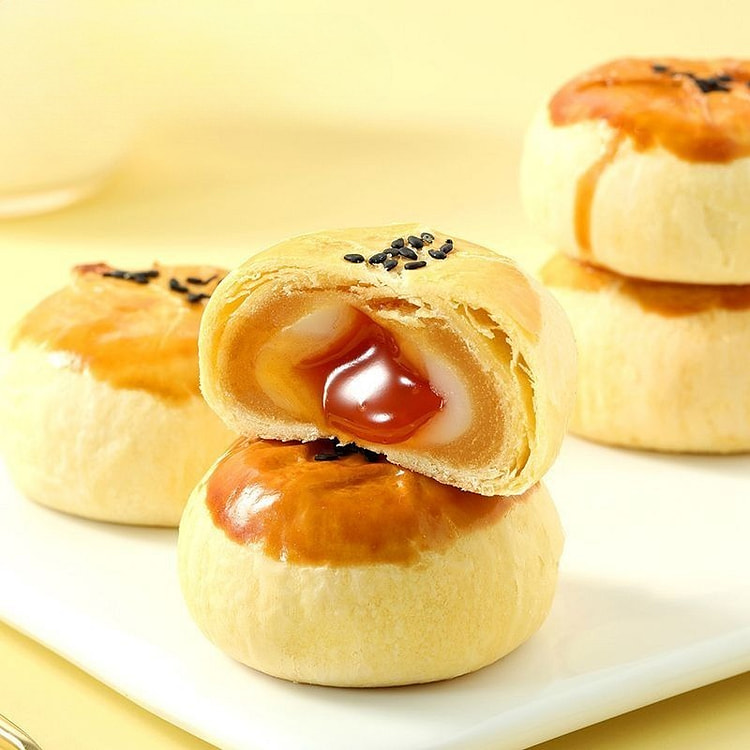 味滋源流心酥雪媚娘蛋黄酥甜品糕点