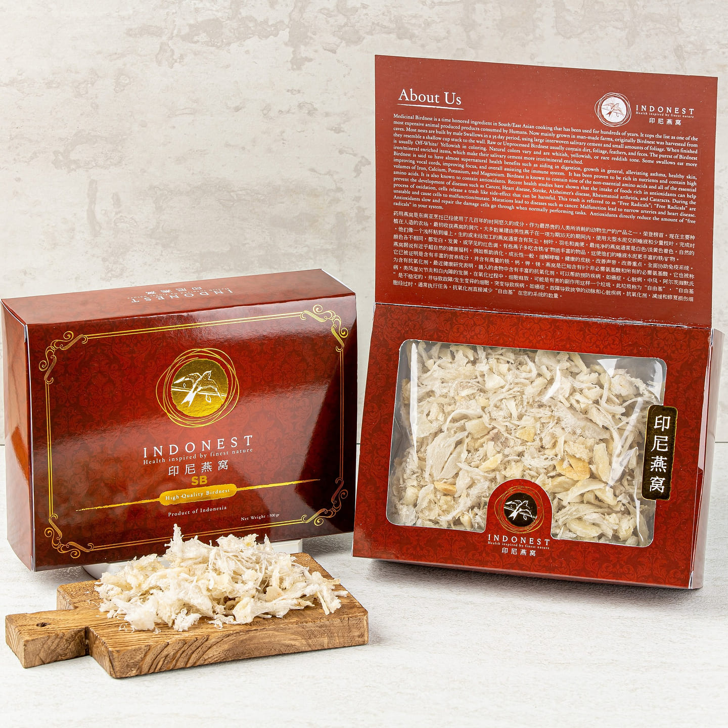 Indonest Premium Bird Nest – Small Broken 500gr 500 g