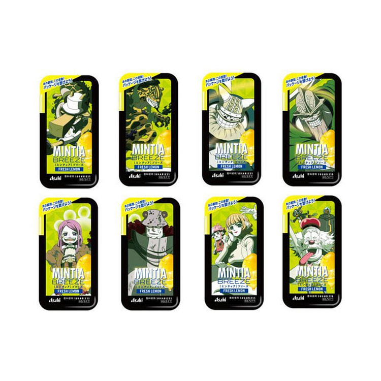 Mintia ASAHI x One Piece Lemon Mint Candy 30 pcs