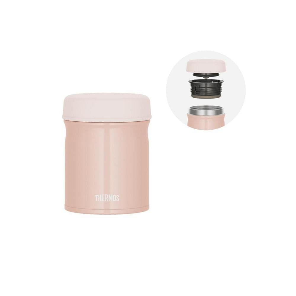 THERMOS Vacuum Insulated Heat Retaining Soup Jar JEB-300 Beige Pink (BEP) 300ml 1 each