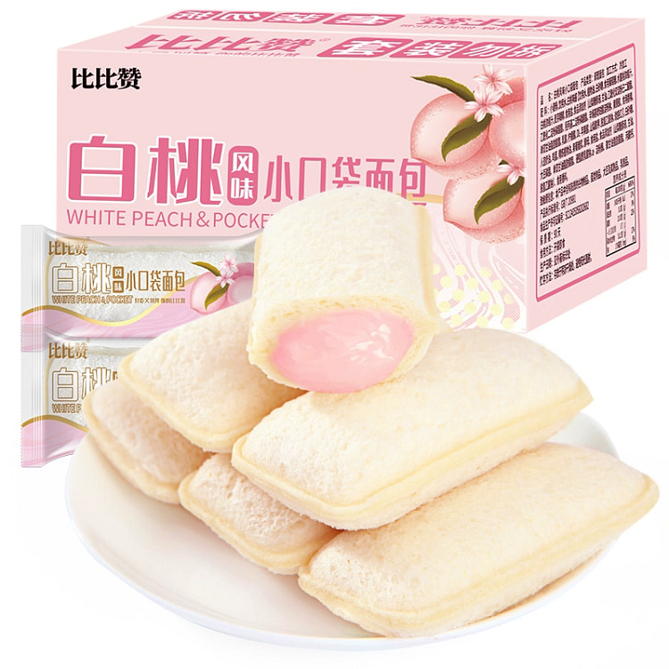 比比赞面包白桃味250g*1 250 克
