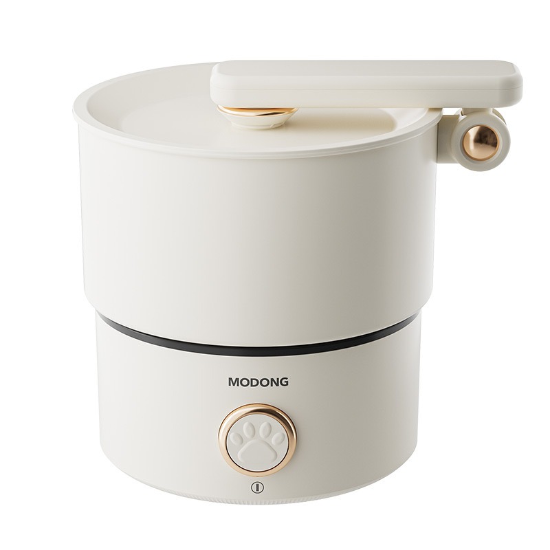 Moving 110V Electric Cooker Traveling Pot Folding Pot White 1 개