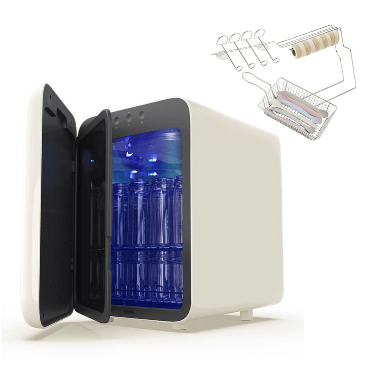 UV Baby Sterilizer + 3 Racks & Holder Set 1 count