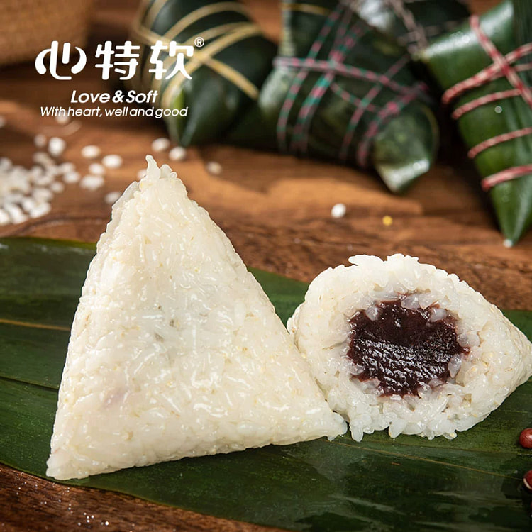 豆沙粽*6只