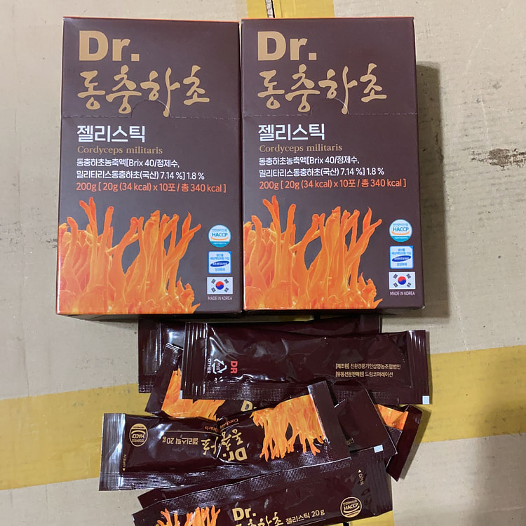 韩国梦幻蛹虫草草药补充剂