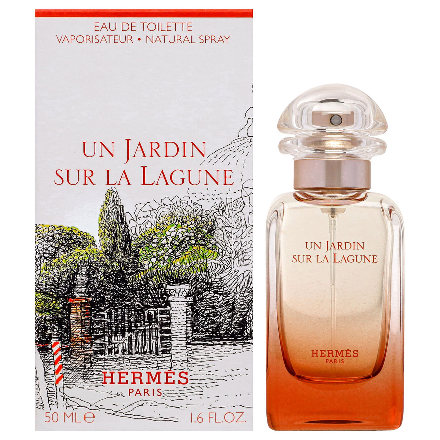 Un Jardin Sur La Lagune by Hermes for Unisex 1.6 oz