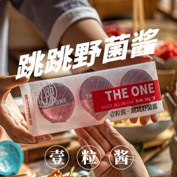 薛泰丰跳跳野菌酱(微辣) 90 克