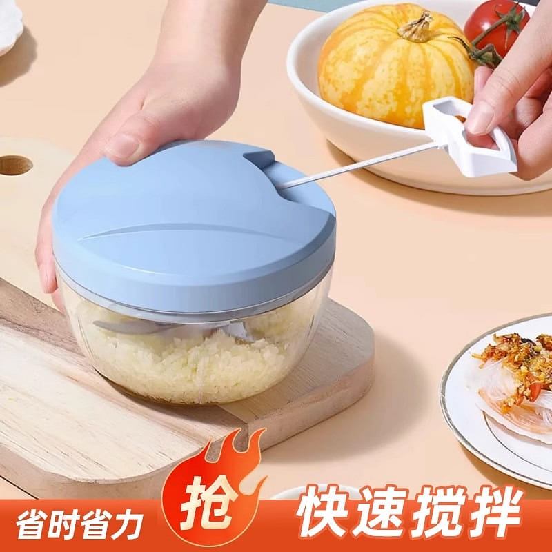 蒜泥神器拉蒜打蒜捣蒜泥绞蒜末压蒜蒜蓉搅碎机捣蒜器 1 盒