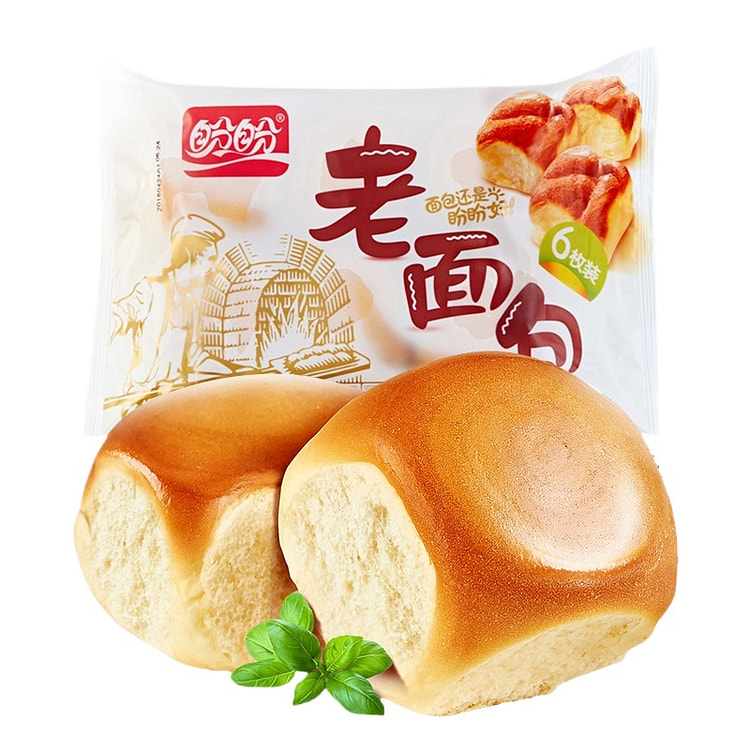 盼盼 老面包手撕充饥夜宵吐司老式蛋糕糕点下午茶面包速食早餐营养 155g*1包