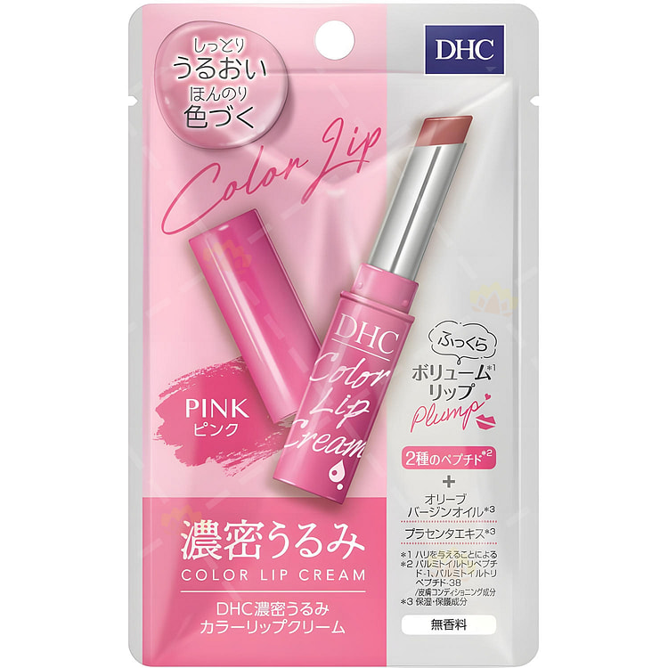 DHC Deep Moist Color Lip Balm Pink 1.5g 1.5 g