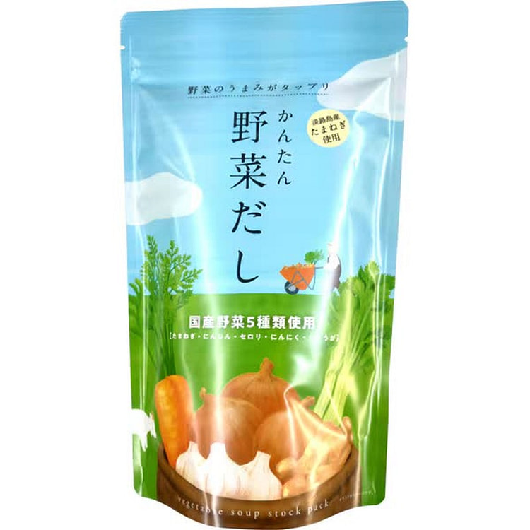 Kawamoto Easy Vegetable Stock (9g x 14 packs) 126g 1 each