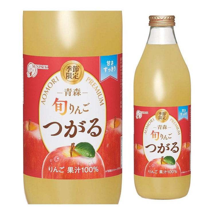 Gold-Pak 青森津轻苹果100%纯果汁 1L 1000 毫升