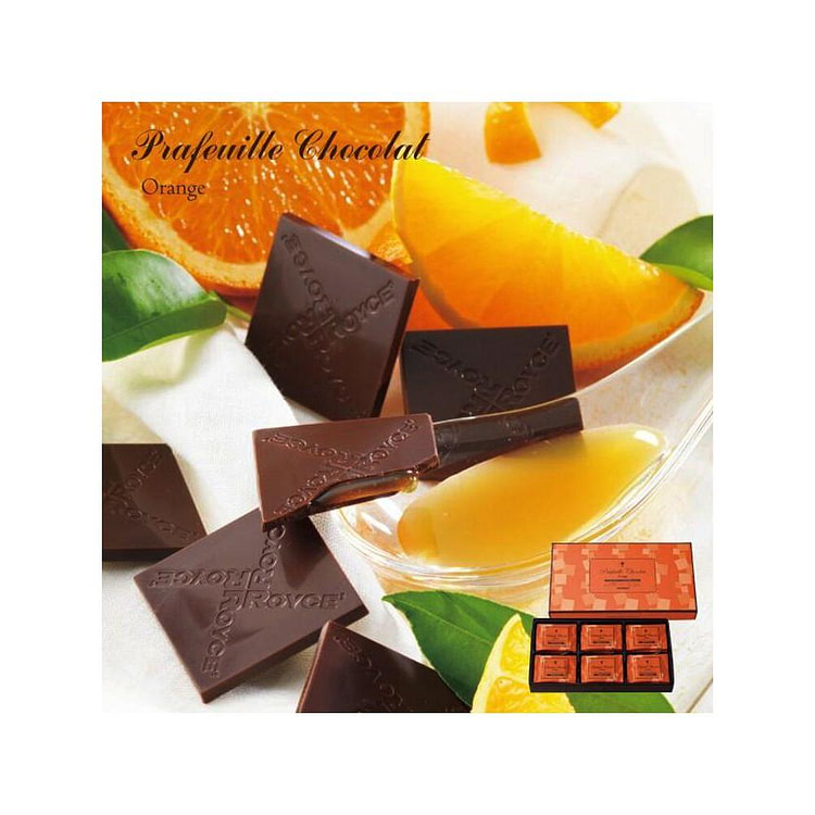 ROYCE Melty Chocolate Orange Flavor,30 pcs