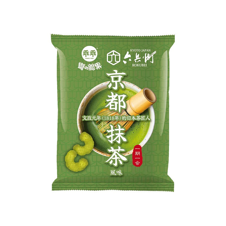 季节限定【乖乖】弯的脆果 京都抹茶口味 40 克