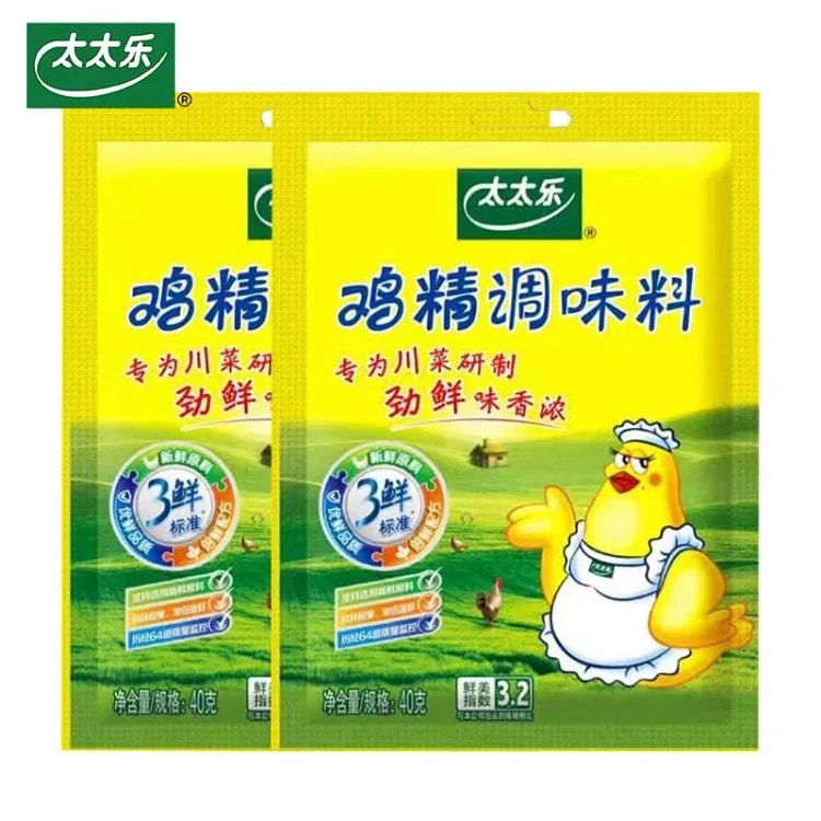 太太乐 三鲜鸡精 40g袋装 40 克