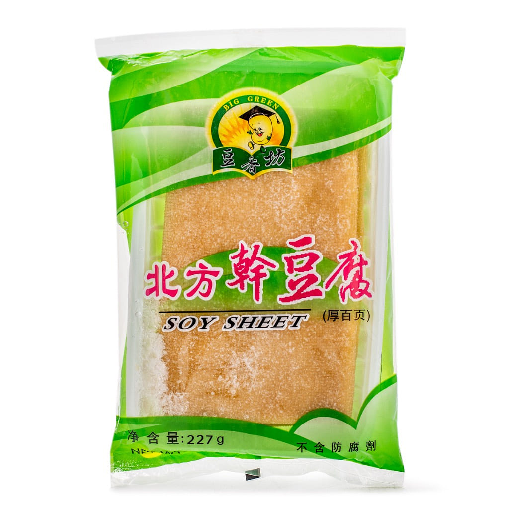 豆香坊 北方干豆腐 厚百页 冷冻 227 克