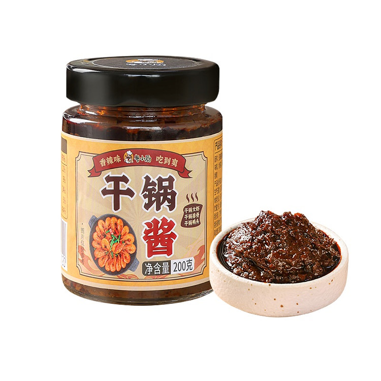粤小厨干锅酱200g*1瓶
