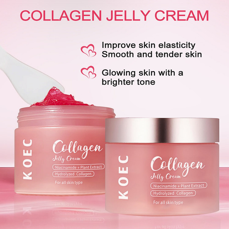 Collagen moisturizing and brightening facial mask