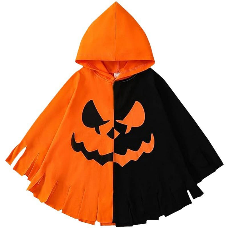 Halloween Pumpkin Cape Costume 1 count