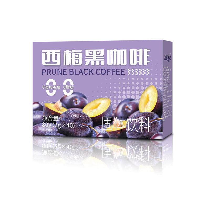 西梅速溶黑咖啡 身材管理 (min 2)