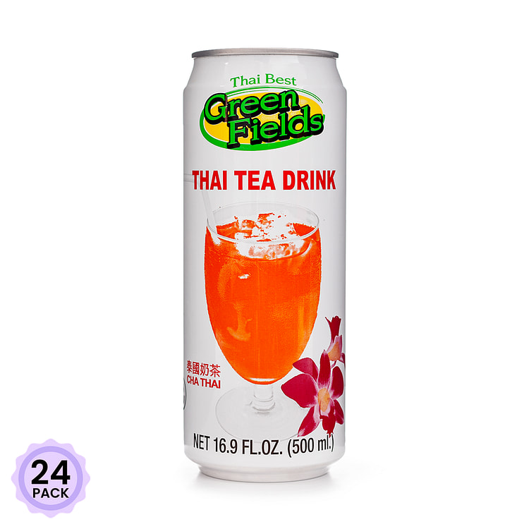 Green Fields Thai Tea Drink 16.9 fl.oz*24 pack