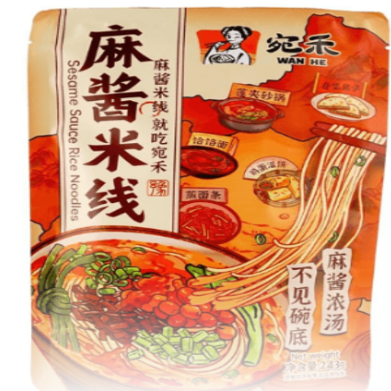 Wanhe Signature Sesame Sauce Rice Noodles 243g 243 グラム
