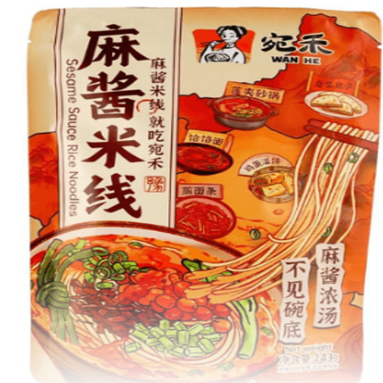 宛禾 招牌麻酱米线 243g