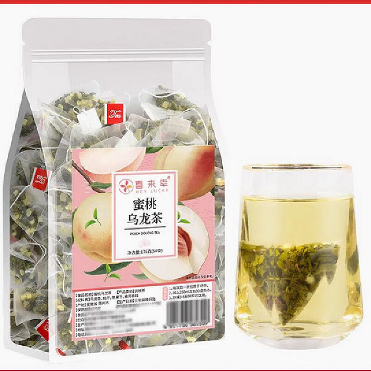 喜来幸 蜜桃乌龙茶包冷泡茶水果茶养生茶