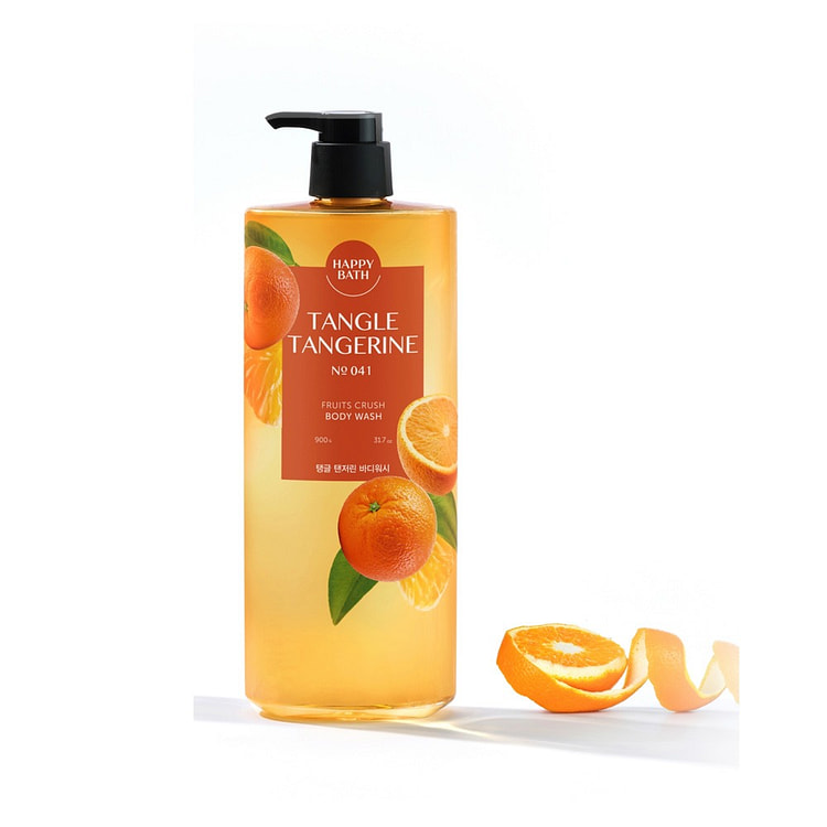 HappyBath Fruits Crush Body Wash Tangerine