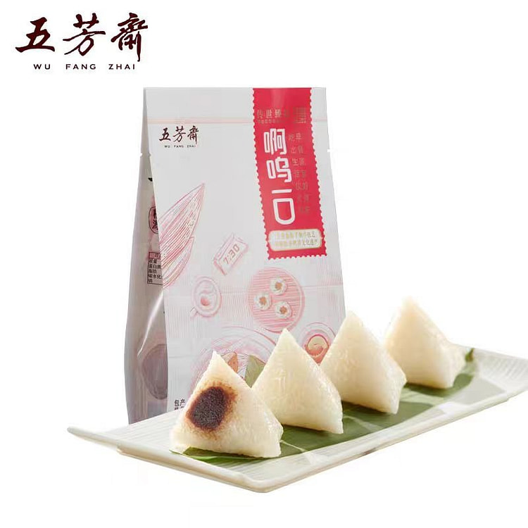 五芳斋 白糯红豆细沙迷你粽 50g*4只*1袋